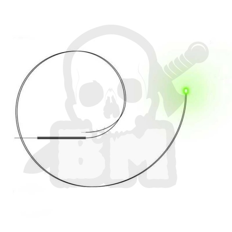 Zielone diody LED - 1mm