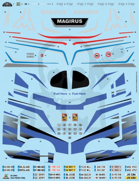 1:24 Model ciężarówki Iveco S-Way