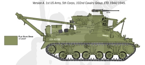1:35 M32B1 ARV Armoured Recovery Vehicle - model czołgu ewakuacyjnego