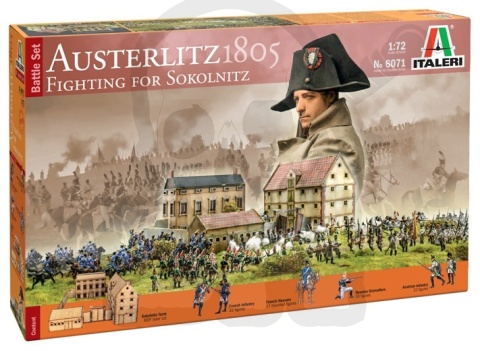 1:72 Battleset Austerlitz 1805 - diorama i żołnierze