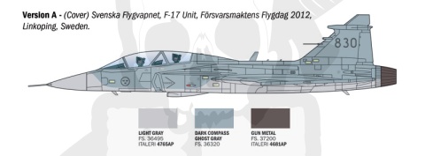 1:72 Model samolotu Jas-39 Gripen Twin Seater