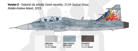 1:72 Model samolotu Jas-39 Gripen Twin Seater