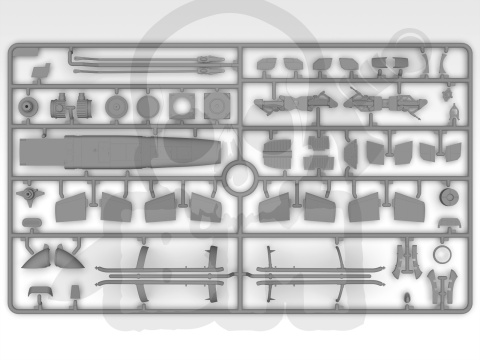 Model śmigłowca AH-1G Cobra (early production) 1:32