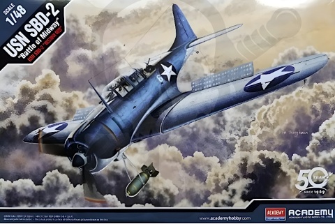Academy 12335 USN SBD-2 Midway 1:48
