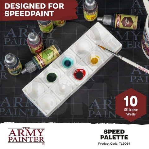 Army Painter Speed Palette - silikonowa paleta na 10 farb