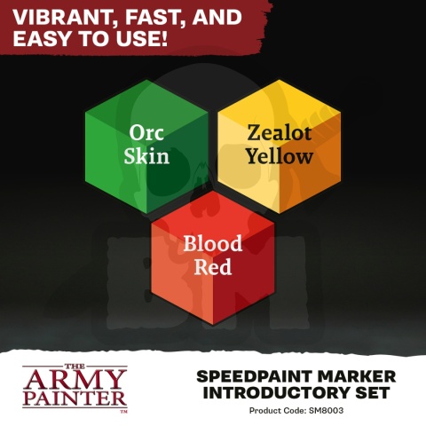 Army Painter Speedpaint 2.0 Marker Introductory Set - zestaw 3 farb