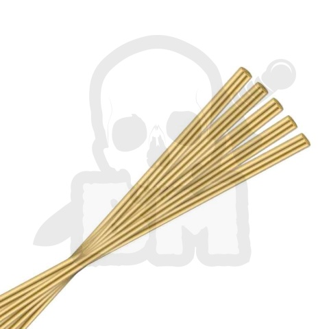 Green Stuff Brass Rods 2mm pręty 5szt.