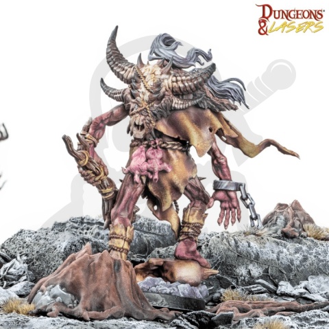 Dungeons & Lasers - Gervase The Ettin - dwugłowy olbrzym