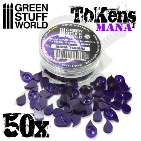 Gaming Mana tokens - żetony many 50 szt.