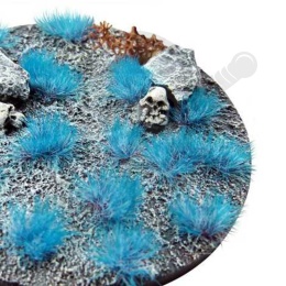 Grass Tufts - 6mm Martian Fluor Tufts Neon Stitch Blue