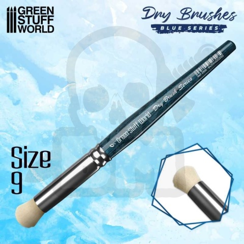 Green Stuff Blue Series Dry Brush Size 9 pędzelek