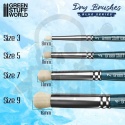 Green Stuff Blue Series Dry Brush Size 9 pędzelek