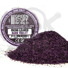 Micro Leaves - Dark Violet Mix liście 15 g.