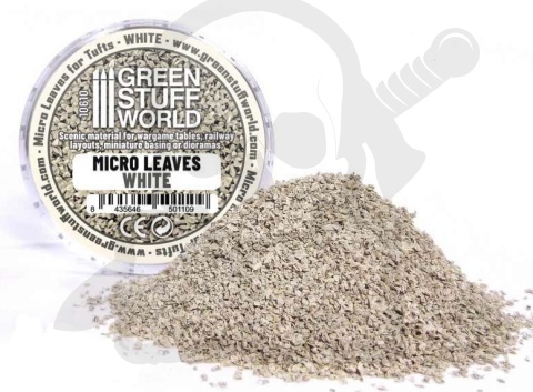 Micro Leaves - White Mix liście 15 g.