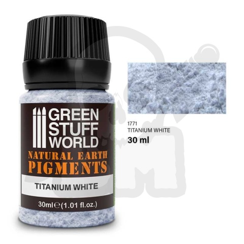 Green Stuff Pigment Titanium White 30ml