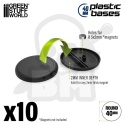 Plastic Bases 40 mm podstawki pod figurki 10 szt.