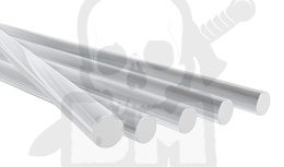 Pręty akrylowe - okrągłe 3 mm przezroczyste