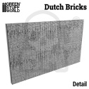 Rolling Pin Dutch Bricks 15mm wałek do odciskania tekstur