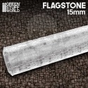 Rolling Pin Flagstone 15mm wałek do odciskania tekstur bruku
