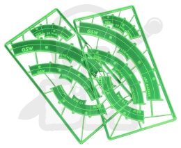 SW Legion znaczniki linia ognia - fluorescencyjne