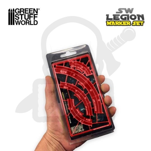 SW Legion znaczniki linia ognia - fluorescencyjne