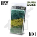 Scenery Moss - Islandmoss - Green Mix porosty do makiet zielone 50 gr.