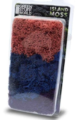 Scenery Moss - Islandmoss - Mix Pink/Blue/Violet porosty do makiet 50 gr.