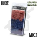 Scenery Moss - Islandmoss - Mix Pink/Blue/Violet porosty do makiet 50 gr.