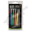 Green Stuff Scratch Brush Set pędzelki 5 szt.
