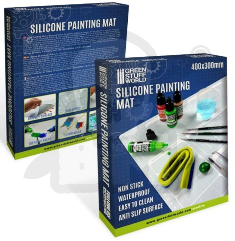 Silicone Painting Mat 400x300mm - mata do malowania