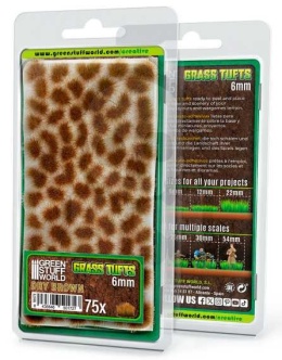 Static Grass Tufts 6mm - Dry Brown