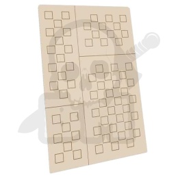 Szablony samoprzylepne - Chequer L 7mm