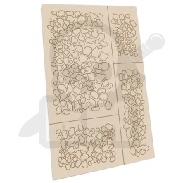 Szablony samoprzylepne - Reptil skin