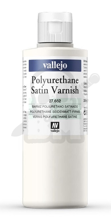 Vallejo 27652 Polyurethane Satin Varnish 200ml