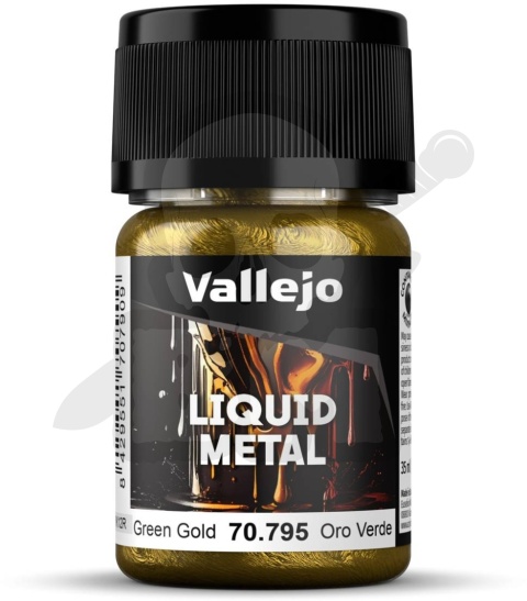 Vallejo 70795 Liquid Gold 35 ml Green Gold