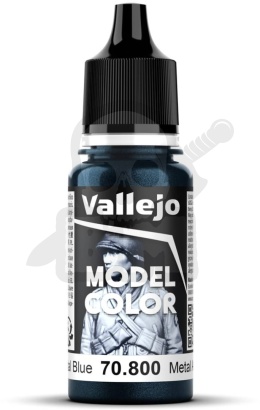 Vallejo 70800 Model Color 18ml Gunmetal Blue