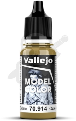 Vallejo 70914 Model Color 18ml Green Ochre 70.914