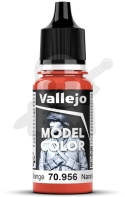 Vallejo 70956 Model Color 18ml Clear Orange 70.956