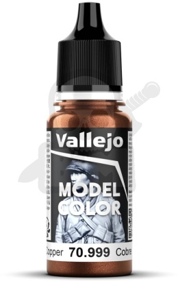 Vallejo 70999 Model Color 18ml Copper 70.999