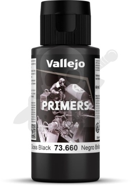 Vallejo 73660 Surface Primer 60 ml. Gloss Black podkład
