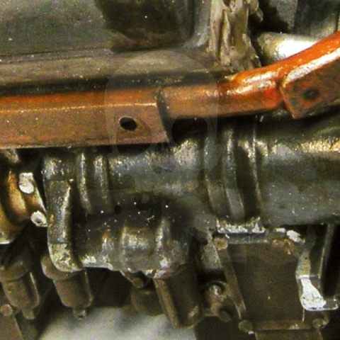 Vallejo 73818 Weathering FX - Engine - Brown Engine Soot 40 ml