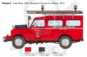 1:24 Land Rover Fire Truck - model wozu strażackiego