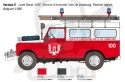 1:24 Land Rover Fire Truck - model wozu strażackiego