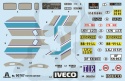 1:24 Model ciężarówki Iveco 190.38 Cowboy