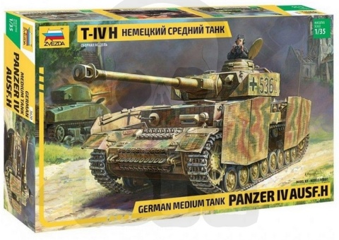 1:35 Model niemieckiego czołgu Panzer IV Ausf. H
