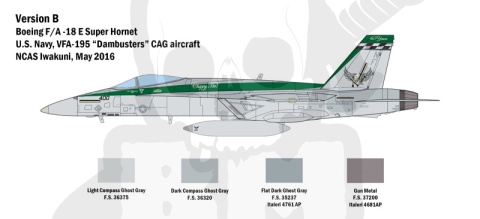 1:48 Model samolotu F/A-18E Super Hornet