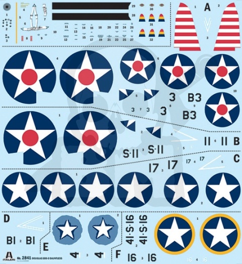 1:48 SBD-3 Dauntless - model samolotu