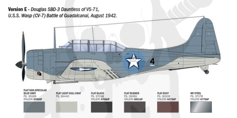 1:48 SBD-3 Dauntless - model samolotu