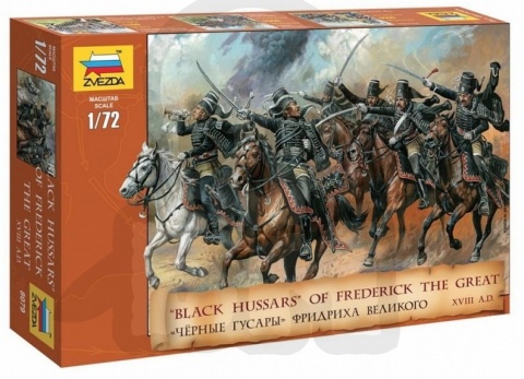 1:72 Black Hussars of Frederick The Great XVIII AD