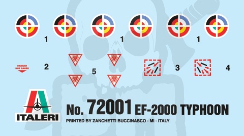 1:72 Model Set EF-2000 Typhoon - zestaw modelarski -